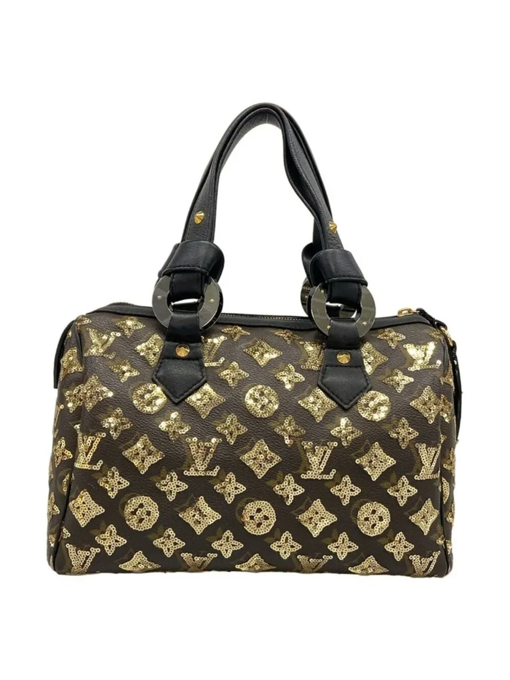 Louis Vuitton Handbag Monogram Eclipse Speedy 30
